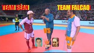 CRAZY FUTSAL SKILLS TEAM FALCAO VS TEAM SÉAN