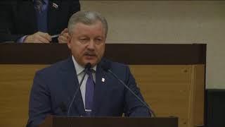 Отчет мэра города Братска Сергея Серебренникова
