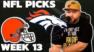 Browns vs Broncos Week 13 Bets - NFL Monday Picks With Kyle Kirms