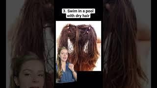 Number 4 is my biggest NO no  #trichologist #haircare #haircaretips #healthyhair #hairloss #shorts