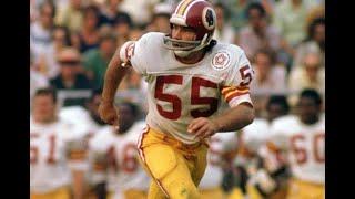 CHRIS HANBURGER "THE HANGMAN" WASHINGTON REDSKINS LB 1965-1978