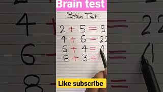 brain test # maths puzzle # maths quiz #viralvideo #reels #video #gurukul #ntpc #study #maths