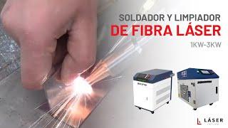 Máquina de Soldadura de Fibra Láser Portátil para acero al carbono, acero inoxidable y aleación