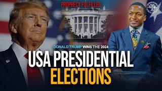 WATCH‼️ DONALD TRUMP 2024 WIN  prophesied by Prophet UEBERT ANGEL before it happened