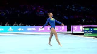 WESTLUND Emelie (SWE)_2023 Artistic Worlds, Antwerp (BEL)_Qualifications_Floor Exercise