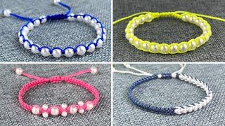 4 Quick and Easy Bracelets Tutorial | Beads Bracelet Making at Home | Making Beads Jewellery DIY