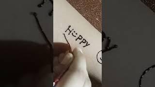 Happy  tattoo design #diy #youtubeshorts #viral #tattoo