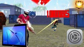  Best Setting ️SENSI + DPI : ?  Samsung Tab A7  - Free Fire Highlights