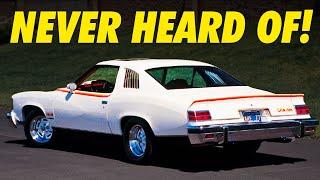 10 WEIRD GM Muscle Cars You’ve NEVER Heard Of!