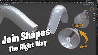 How to Make Smooth Shapes Transition in Blender