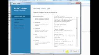 Download and install mysql community server step by step tutorial