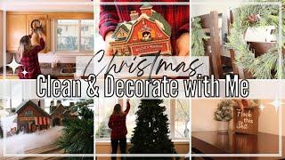 NEW! 2023 CHRISTMAS CLEAN AND DECORATE WITH ME | MINIMAL SIMPLE TRADITIONAL CHRISTMAS DECORATING