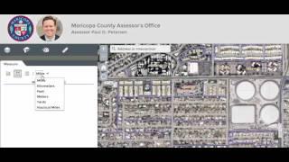 How to Use the Measuring Tool in the Maricopa County Assessor's Office Parcel Viewer