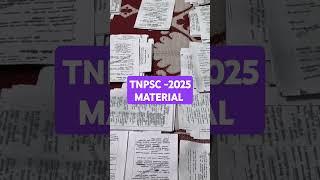 TNPSC-2025 || NEW SYLLABUS HAND WRITTEN COURIER MATERIAL  CONTACT:7708394082