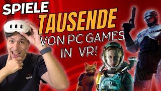 PRAYDOG VR MOD TUTORIAL - Spiele TAUSENDE Von PC Games In VR !