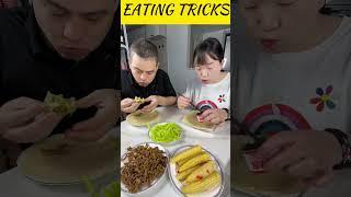 My stupid husband thought he saw through my trick, but he still got mustard. #tricky #food