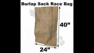 burlap sacks for sack races