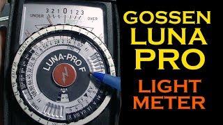 Gossen Luna Pro F Light Meter - Crash Course