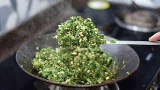 पालक ठेचा | Palak Thecha | Spicy Palak Thecha | Spinach Thecha | Maharashtrian Recipes