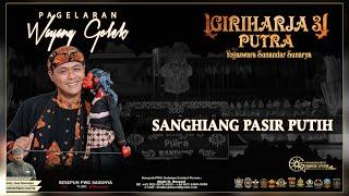 Sundanese art performance Indonesia wayang golek.art GIRI HARJA 3 PUTRA, STORY (HIANG PASIR PUTIH).