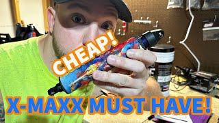 CHEAP MUST HAVE UPGRADE FOR THE X-MAXX!! | SHOCK COVERS