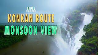 Konkan Route Journey in Monsoon By Train