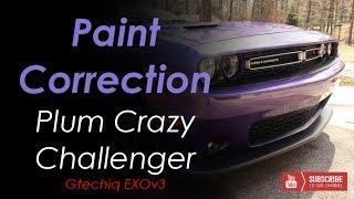 Plum Crazy Paint Correction // Exterior Detail // Gtechniq EXOv3 -- Dodge Challenger