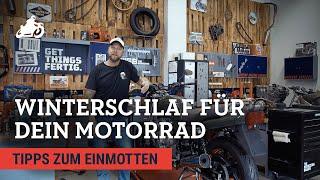 WINTERSCHLAF FÜR DEIN MOTORRAD – TIPPS ZUM EINMOTTEN