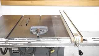 DELTA ROCKWELL 14" TABLE SAW 78" BIESEMEYER FENCE