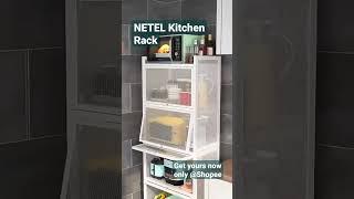 NETEL Kitchen Rack  #kitchen #organizer #dishrack Shopee link here: https://goeco.mobi/NoJmry75