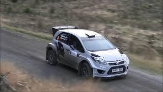 Proton Iriz R5 rally car in action rallying tarmac gravel stage + extra Proton Satria S2000,S1600