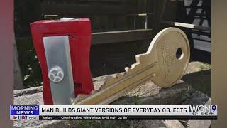 UK Man Builds Extra Large Versions of Everyday Objects