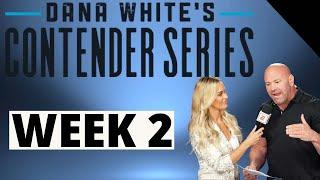 Dana White's Contender Series: Season 8, Week 2 Betting Breakdown