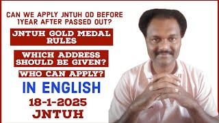 JNTUH STUDENTS OD LIFETIME DOUBTS#jntuh