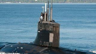 USS Jimmy Carter flies pirate flag Jolly Roger