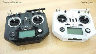 Frsky Taranis Q X7 Schwarz und Weiss - Unboxing und Kurzvorstellung (DEUTSCH)