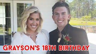 Savannah Chrisley commemorates her brother Grayson's 18th birthday with a heartfelt tribute.