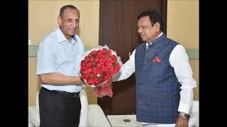 Telangana State Finance Commission, Chairman Rajesham Goud Met Governor ESL Narasimhan at Raj Bhavan