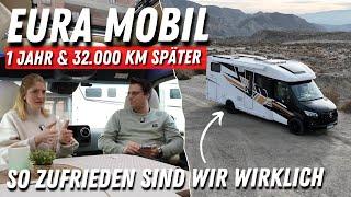 32.000km & 1 Jahr später ️ So zufrieden sind wir wirklich mit dem Eura Mobil Profila PT 726 EF