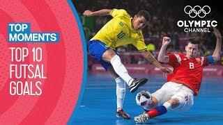 Top 10 Futsal Goals at the Youth Olympics 2018 | Top Moments