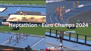 FULL Heptathlon European Championships 2024 - Rome