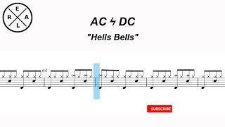 Hells Bells - AC  DC - Drum Score