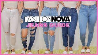 FASHION NOVA JEANS HAUL/ ME PRUEBO 8 JEANS DE FASHION NOVA