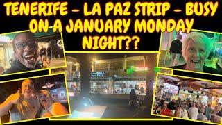 TENERIFE - I COULDN’T BELIEVE THIS! - LA PAZ MUSIC STRIP ON A JANUARY MONDAY NIGHT! #tenerife