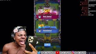 IShowSpeed Plays Clash Royale After One Year *TOO MANY RAGES*