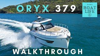 2022 Oryx 379 - Yacht Tour of a NEW Dayboat entrant to the Sydney market!