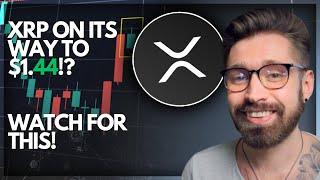 XRP PRICE PREDICTION 2024XRP RIPPLE ON ITS WAY TO $1.44!?  WATCH FOR THIS!