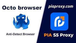 How to use Pia S5 Proxy with Octo Browser to configure proxy files?