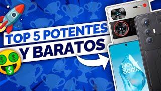 Tienen los MEJORES Procesadores - Top 5 celulares Potentes y Baratos