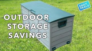 Outdoor Storage Savings - The Deal Guy